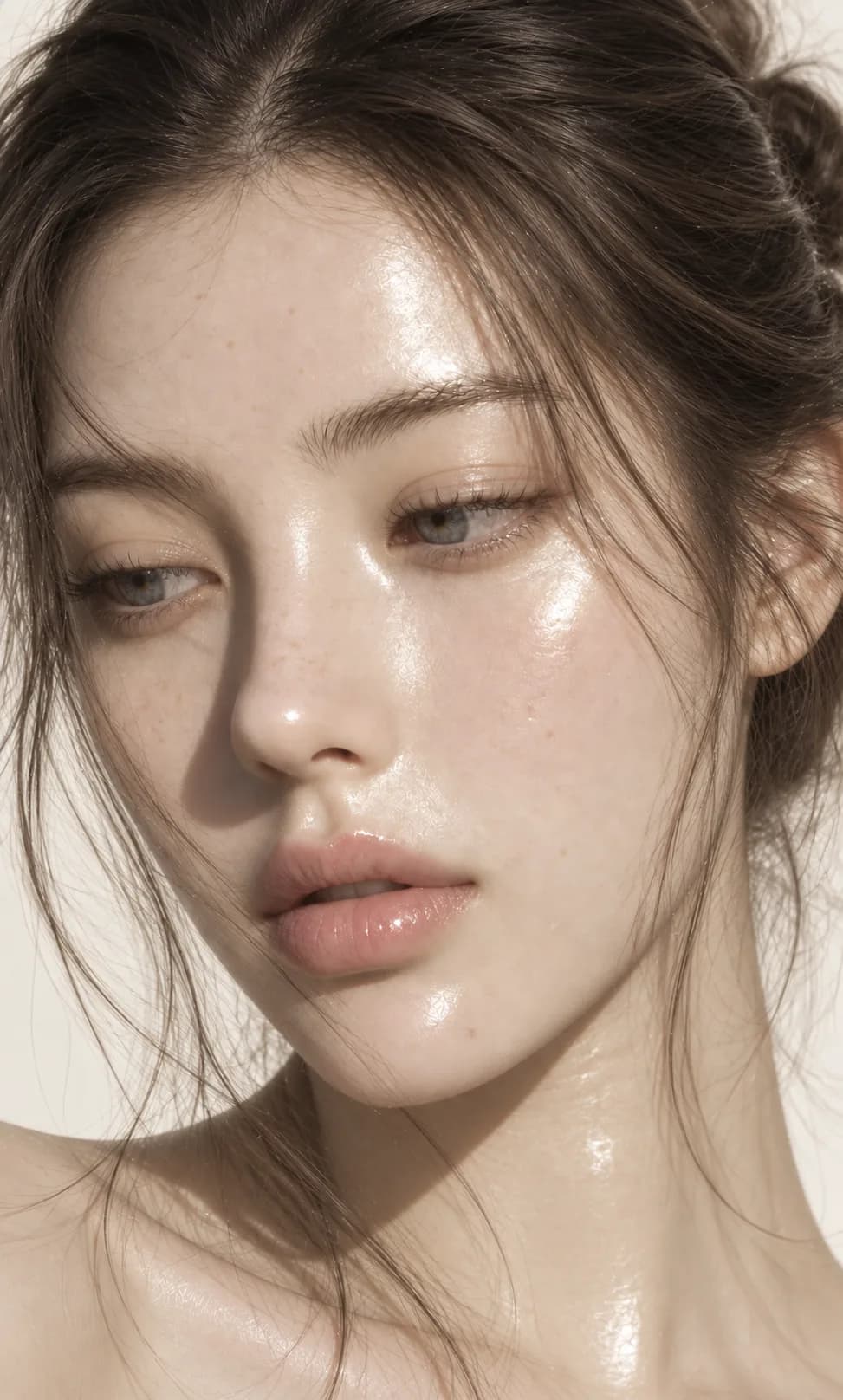 피부 클로즈업